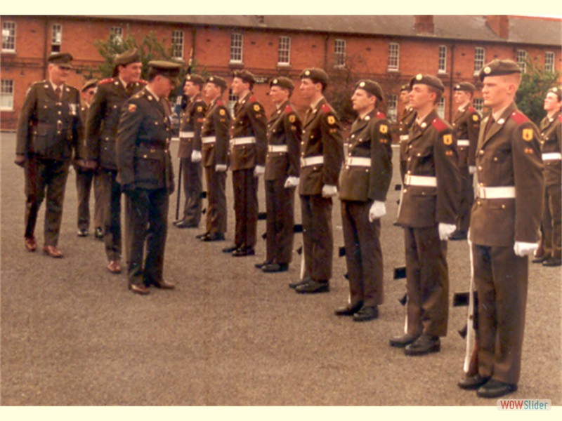Passing Out parade - Cathal Brugha Bks