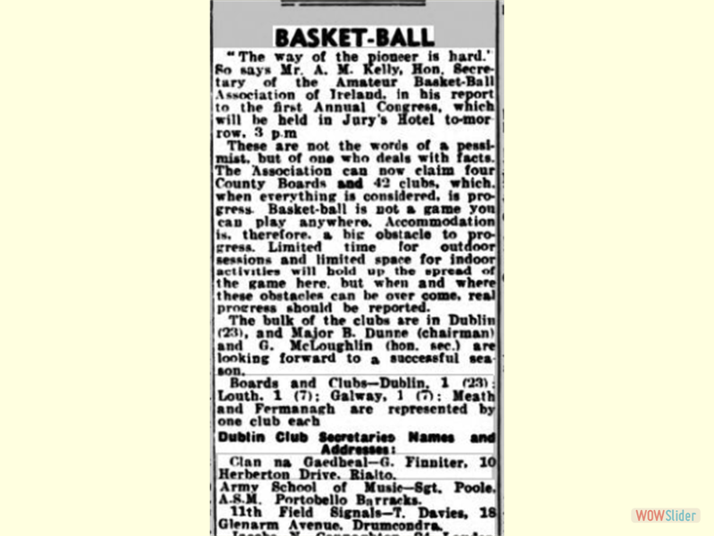 26 April 1947 - Dublin Evening Mail