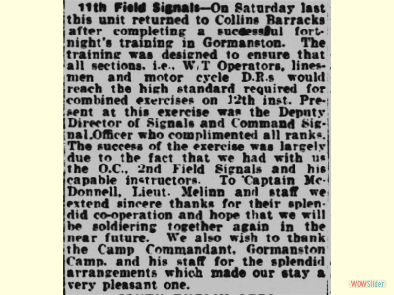 19 August 1949 - Dublin Evening Mail 