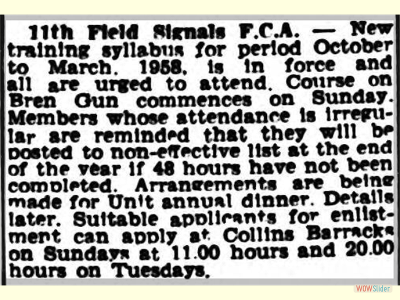 11 October 1957 - Dublin Evening Mail 