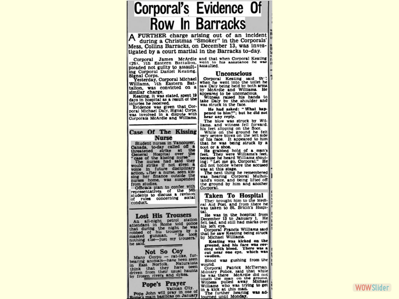 19 January 1959 - Dublin Evening Mail